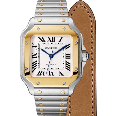 alte cartier santos damen uhren|cartier santos watch price.